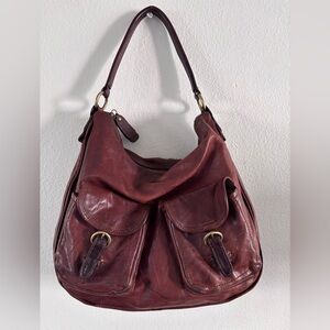 Frye Hobo Leather Large Bag - Brown